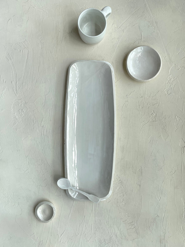 Elongated Serving Platter | Civil Stoneware