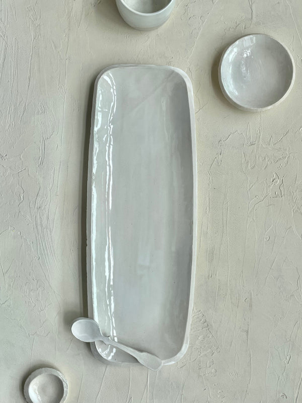 Elongated Serving Platter | Civil Stoneware