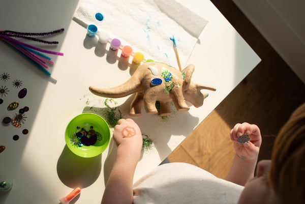 Kraft Triceratops "Create Kit" | Little Republic Toys